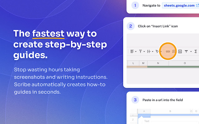 Scribe chatgpt chrome extension