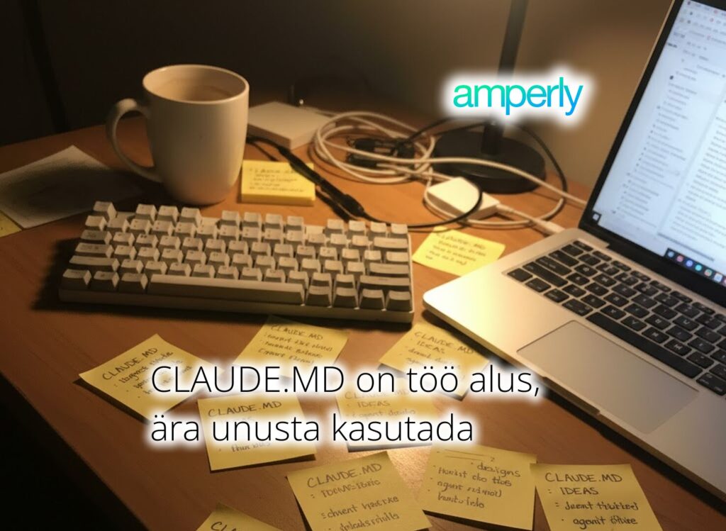 claude md on too alus ara unusta kasutada