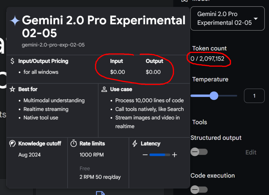 gemin 20 pro context window