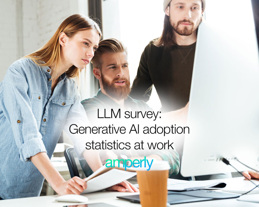llm survey generative ai adoption statistics