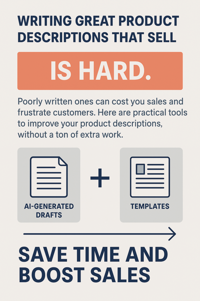 writing product descriptions